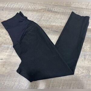Old Navy Maternity Pixie Straight Pants - Black